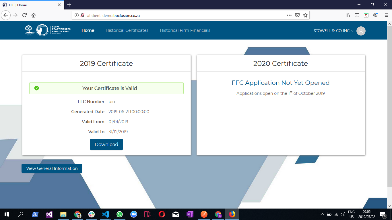 ⚖️ Attorney Fidelity Fund Compliance System